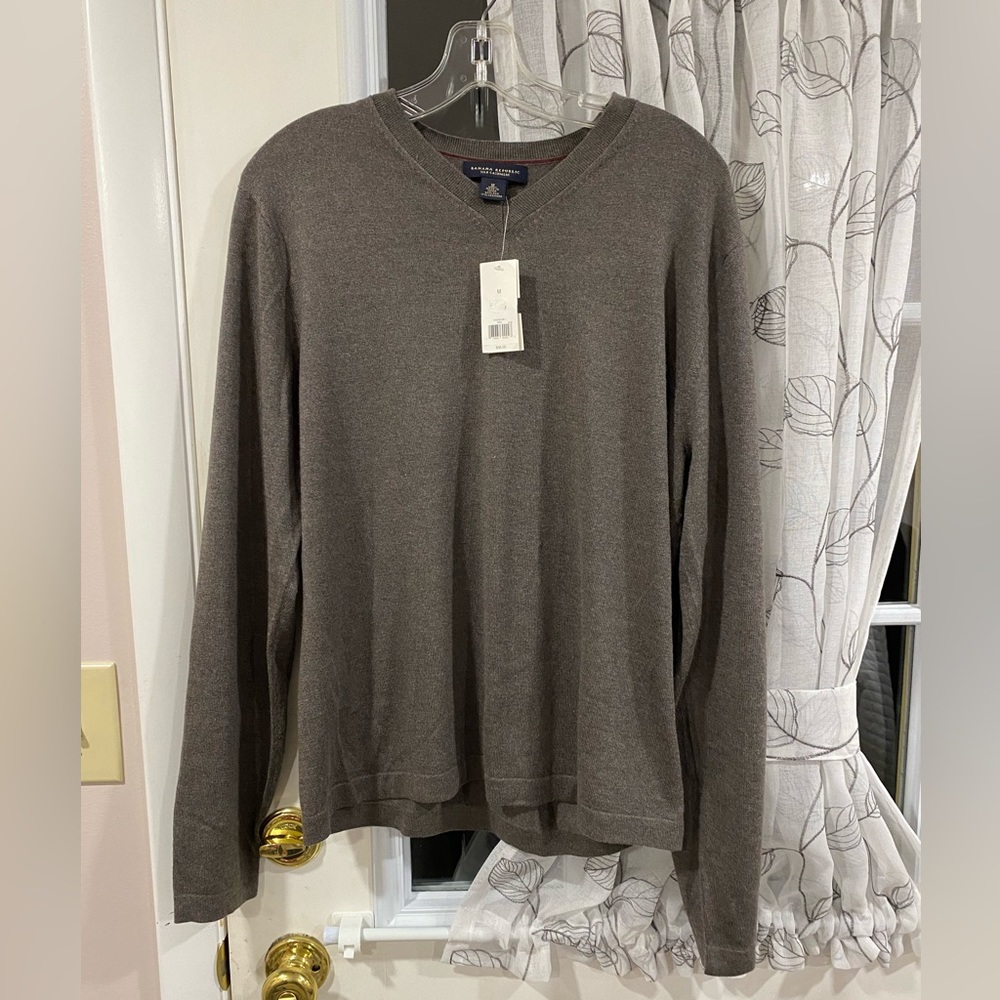 NWT men’s banana republic silk and cashmere sweater